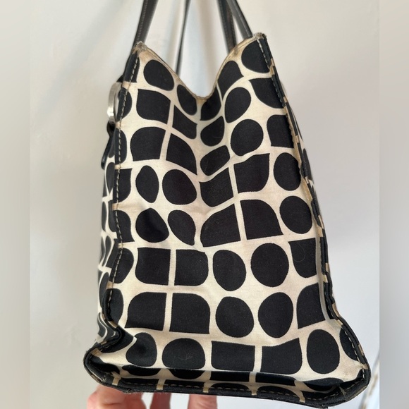 Vintage Kate Spade New York Canvas Printed Shoulder Bag - Picture 6 of 15